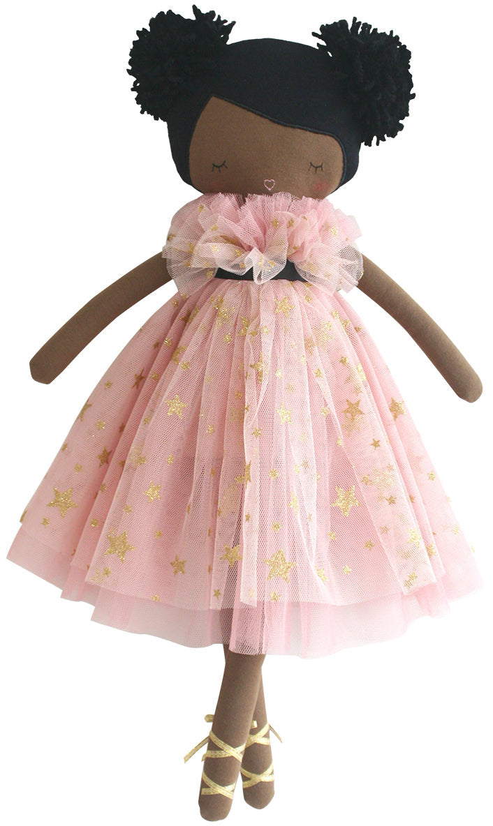Alimrose Mae Pom Pom Doll - Blush Gold Star (48cm)