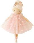 Alimrose Mia Doll - Pink & Daisy Tulle (44cm)