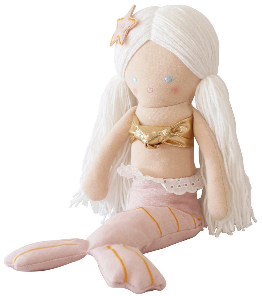 Alimrose Mila Mermaid Doll - Pink (40cm)