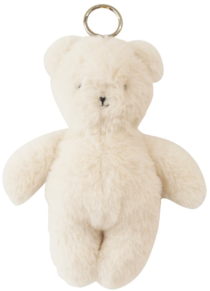 Alimrose Mini Bear Bag Charm - Ivory (20cm)