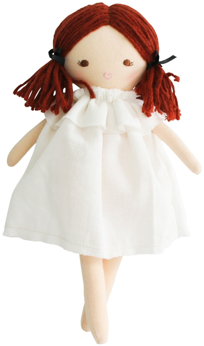 Alimrose Mini Matilda Asleep Awake Doll - Ivory (23cm)