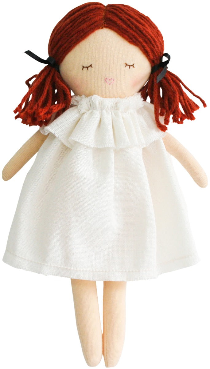 Alimrose Mini Matilda Asleep Awake Doll - Ivory (23cm)