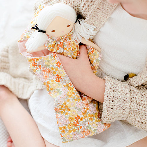 Alimrose Mini Matilda Asleep Awake Doll - Sweet Marigold (23cm)