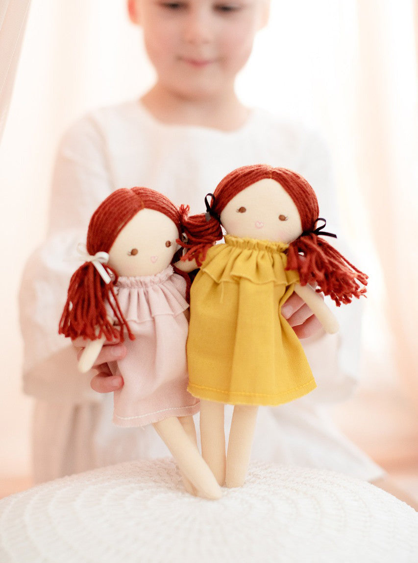 Alimrose Mini Matilda Doll - Pink (23cm)