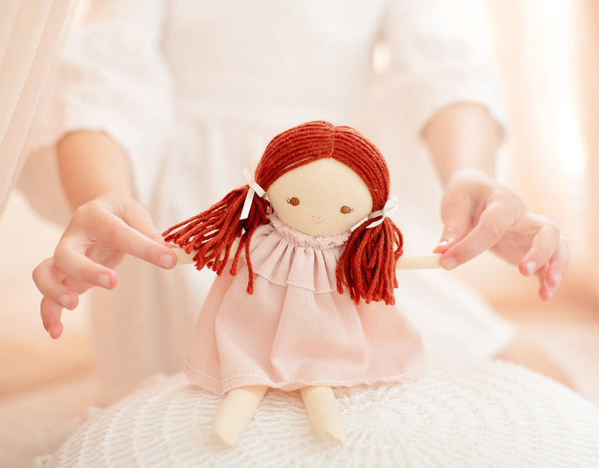 Alimrose Mini Matilda Doll - Pink (23cm)