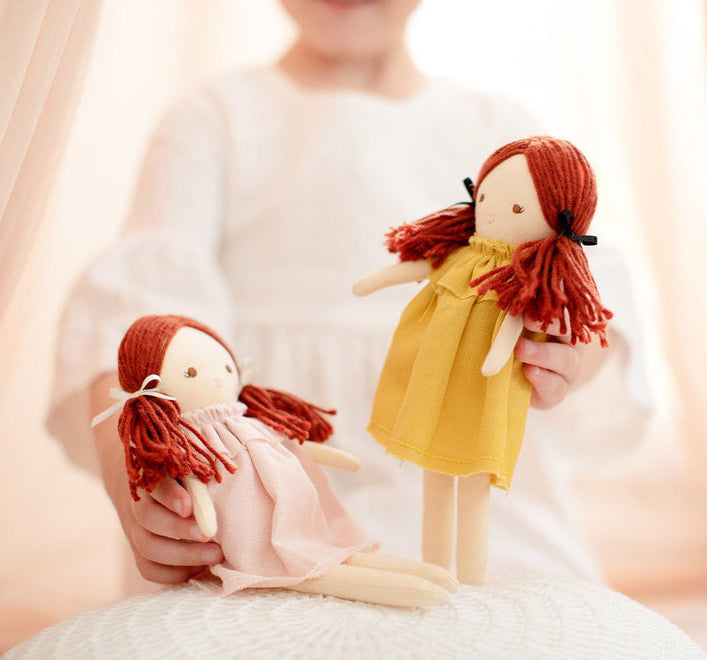 Alimrose Mini Matilda Doll - Pink (23cm)