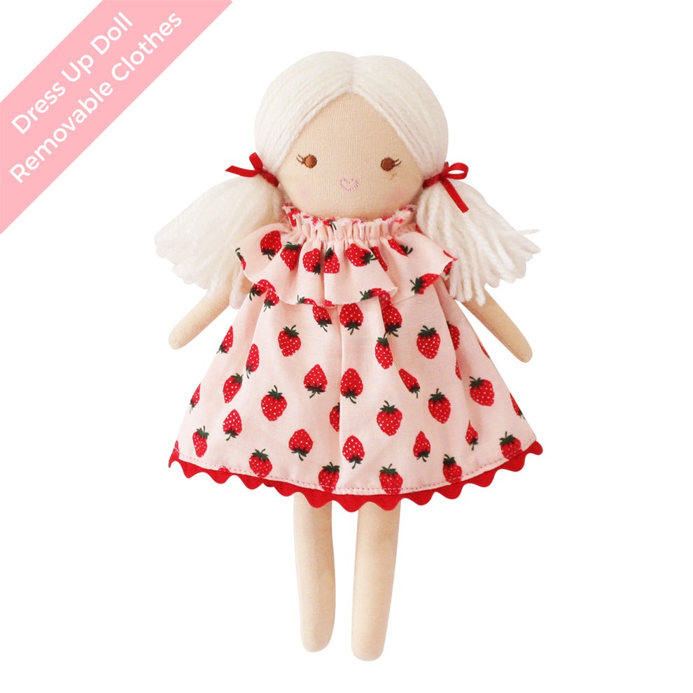 Alimrose Mini Matilda Doll - Strawberries (23cm)