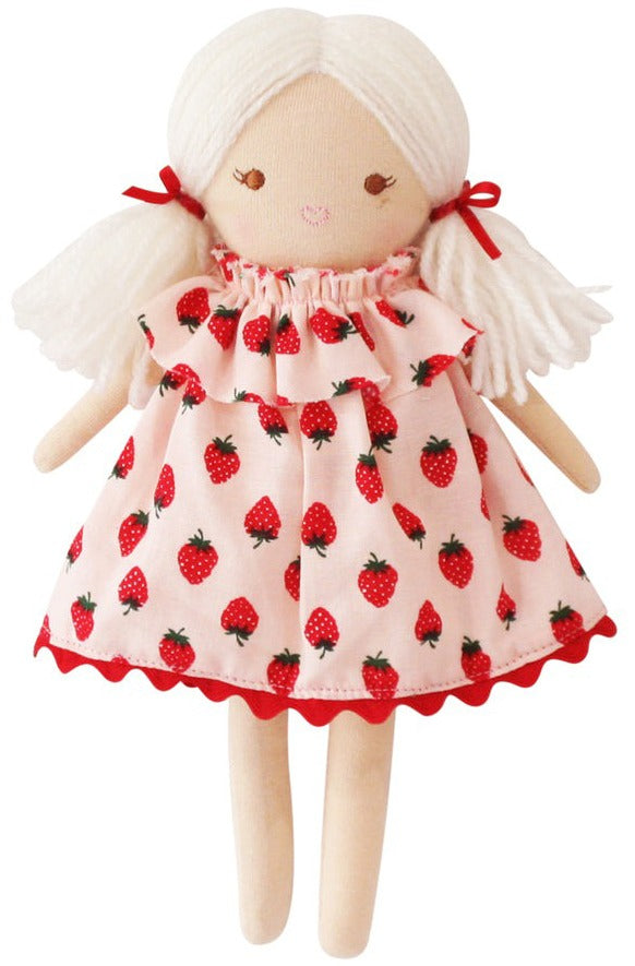 Alimrose Mini Matilda Doll - Strawberries (23cm)