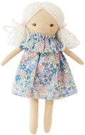 Alimrose Mini Matilda Asleep Awake Doll - Lilly Blue (23cm)