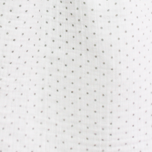 Alimrose Muslin Cotton Swaddle - Grey Spot Dark