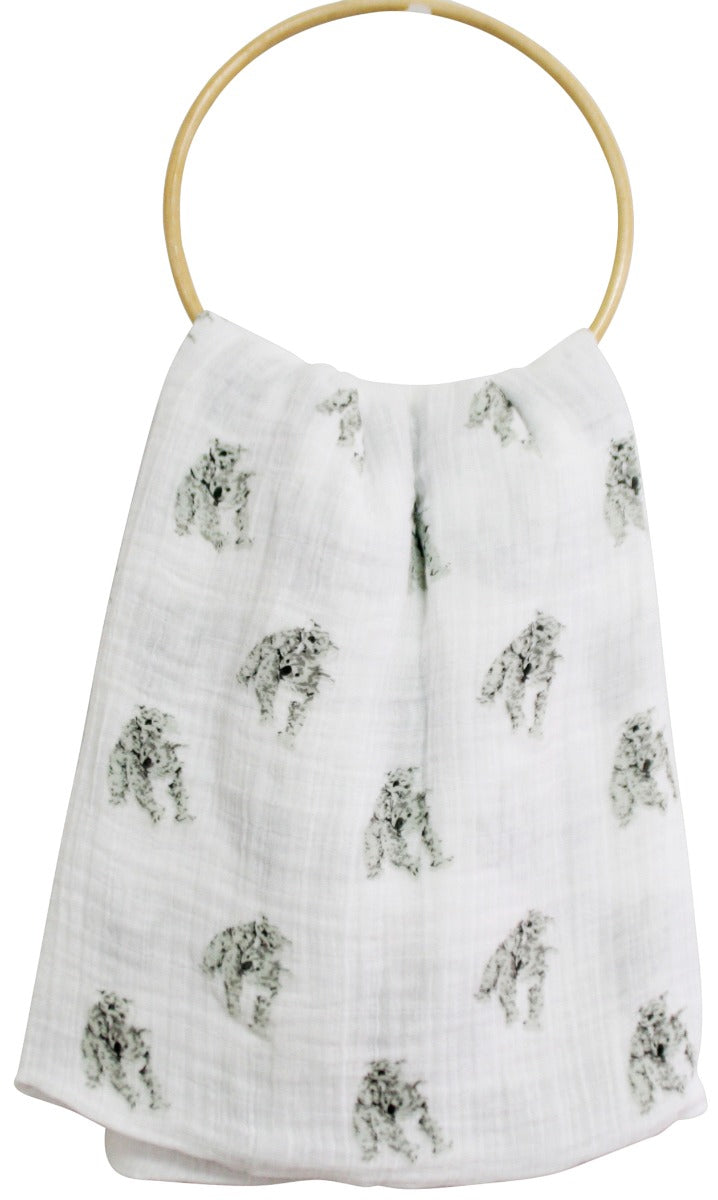 Alimrose Muslin Cotton Swaddle - Koala
