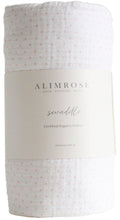 Alimrose Organic Muslin Swaddle - Pink Spot