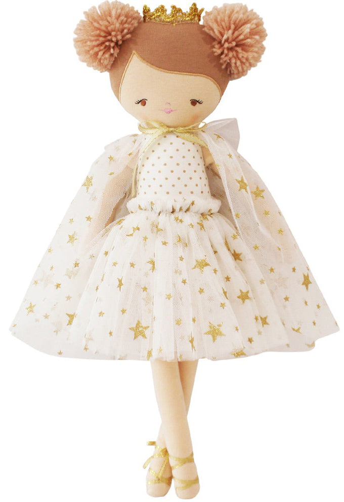 Alimrose Poppy Princess Doll - Strawberry Blonde Ivory (48cm)