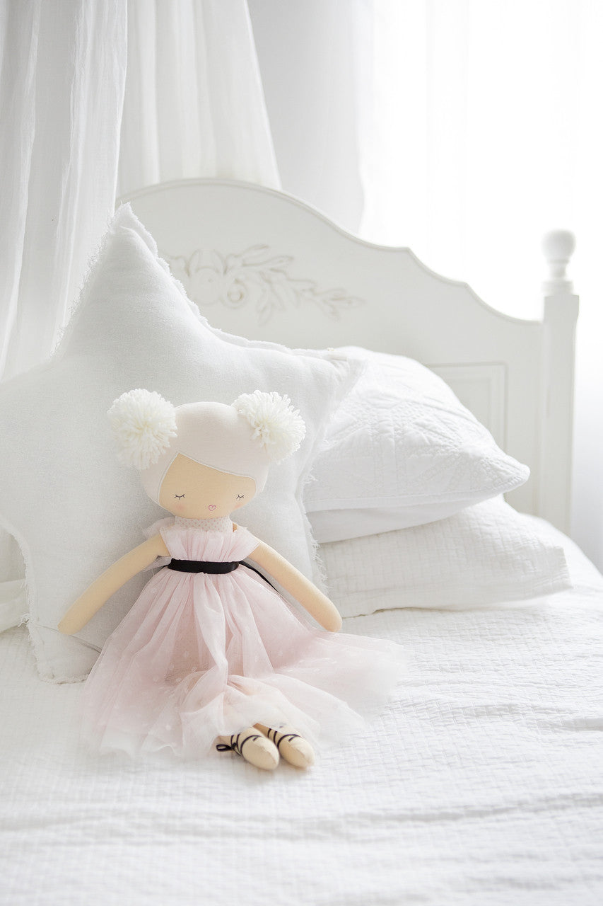 Alimrose Scarlett Pom Pom Doll - Pink (48cm)