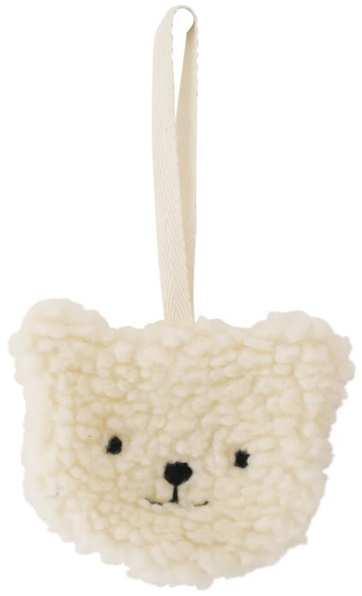 Alimrose Sherpa Paci Bear Comforter - Ivory