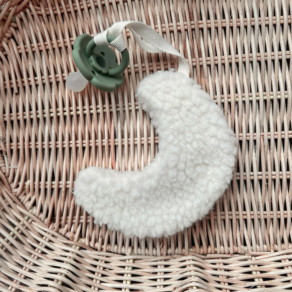 Alimrose Sherpa Paci Moon Comforter - Ivory