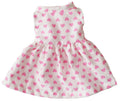 Alimrose Small Doll Dress - Pink Hearts (20-28cm)
