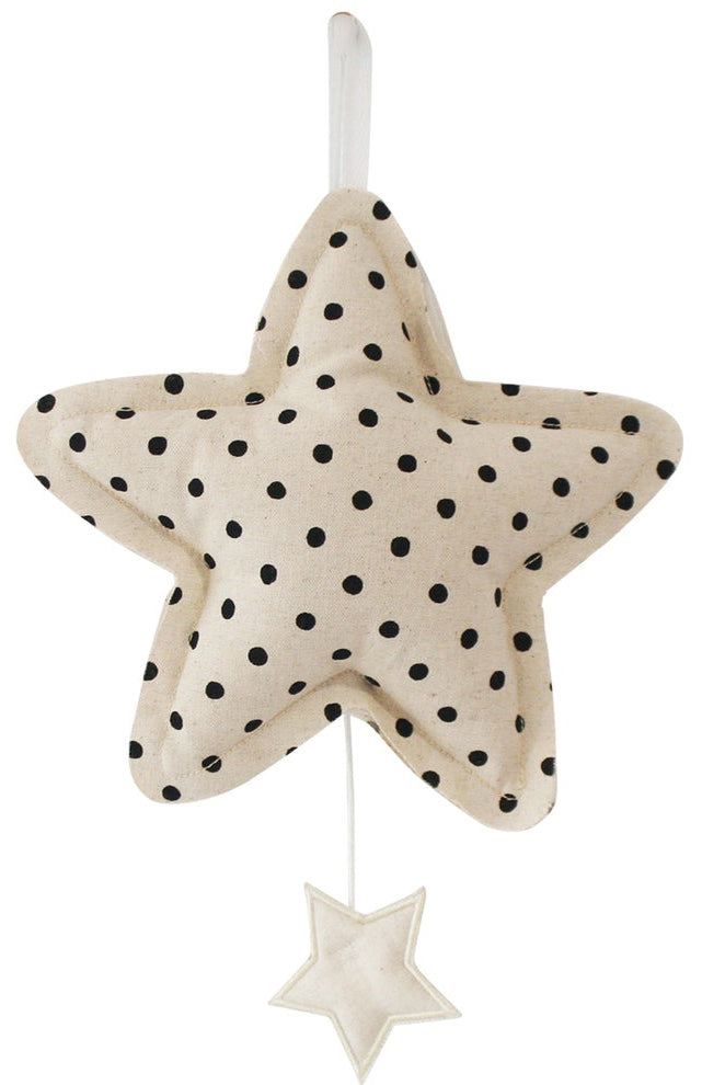 Alimrose Star Musical - Black Linen Spot