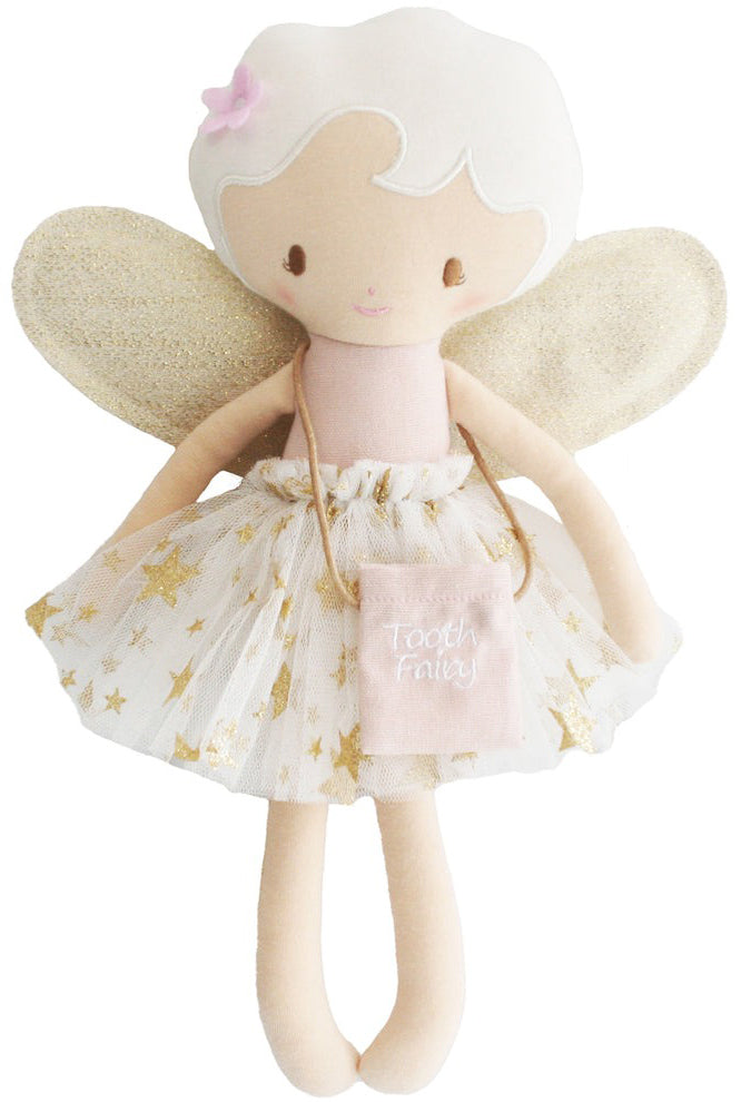 Alimrose Tilly the Tooth Fairy - Ivory Gold (34cm)