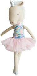 Alimrose Yvette Unicorn Doll - Lilly Blue (43cm)