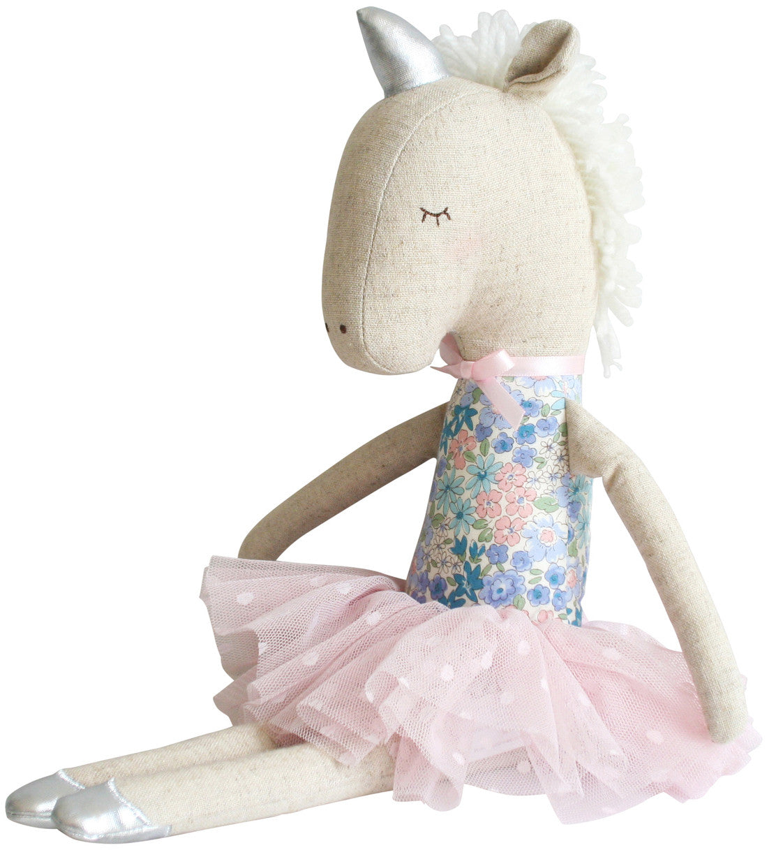 Alimrose Yvette Unicorn Doll - Lilly Blue (43cm)