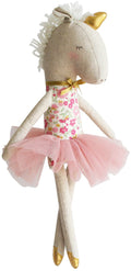 Alimrose Yvette Unicorn Doll - Rose Garden (43cm)