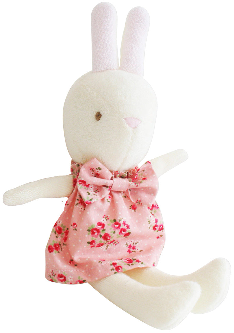 Alimrose Baby Betsy Bunny - Pink Floral (26cm)