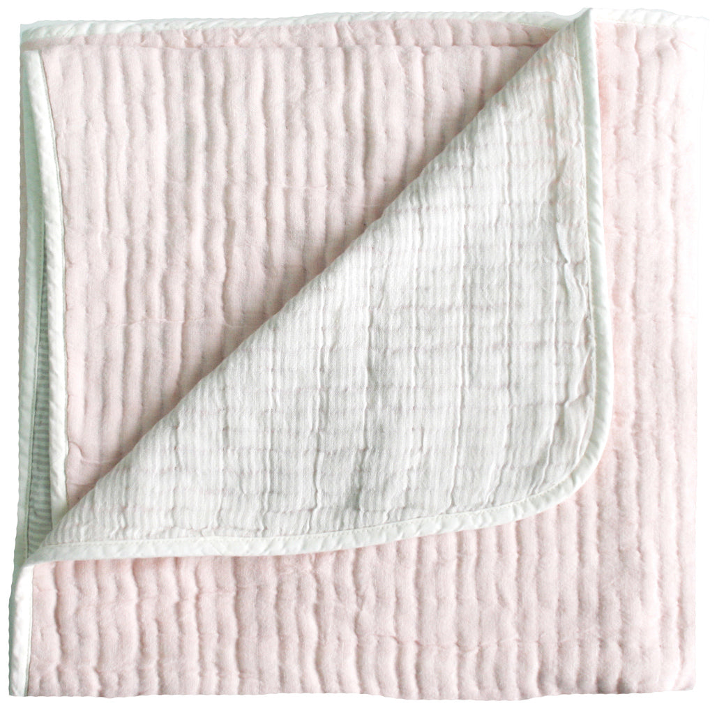 Alimrose Muslin Comfort Blanket - Petal