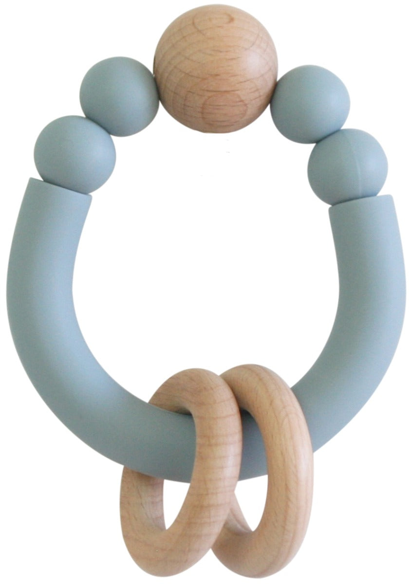 Alimrose Remy Beechwood Silicone Teether - Ether