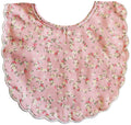 Alimrose Scallop Bib - Posy Heart