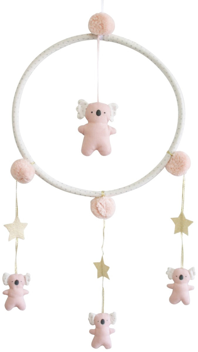 Alimrose Whimsy Koala Mobile - Pink