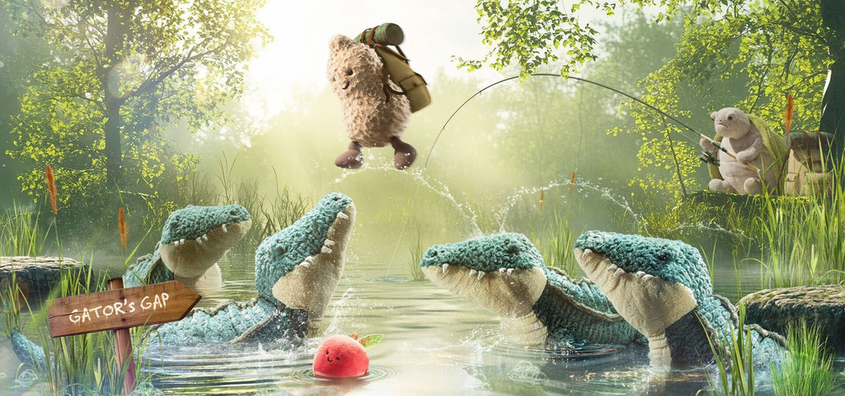 Jellycat Allexi Alligator (63cm)