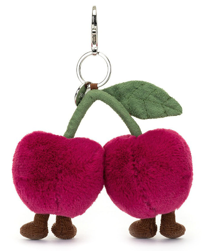Jellycat Amuseable Cherries Bag Charm (16cm)