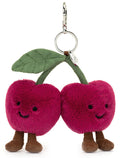 Jellycat Amuseable Cherries Bag Charm (16cm)