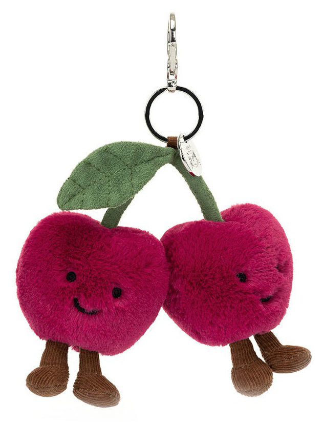 Jellycat Amuseable Cherries Bag Charm (16cm)