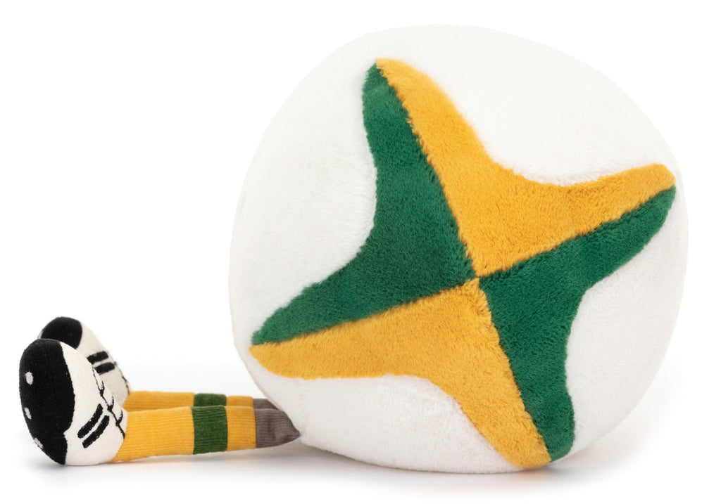 Jellycat Amuseable Sports Australian Rugby Ball (29cm)
