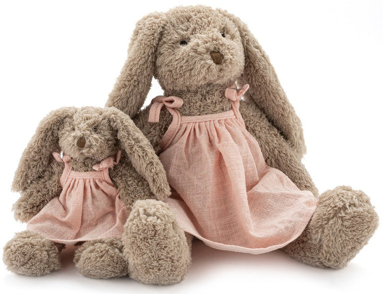 Nana Huchy Baby Honey Bunny Girl - Baby Pink (20cm)
