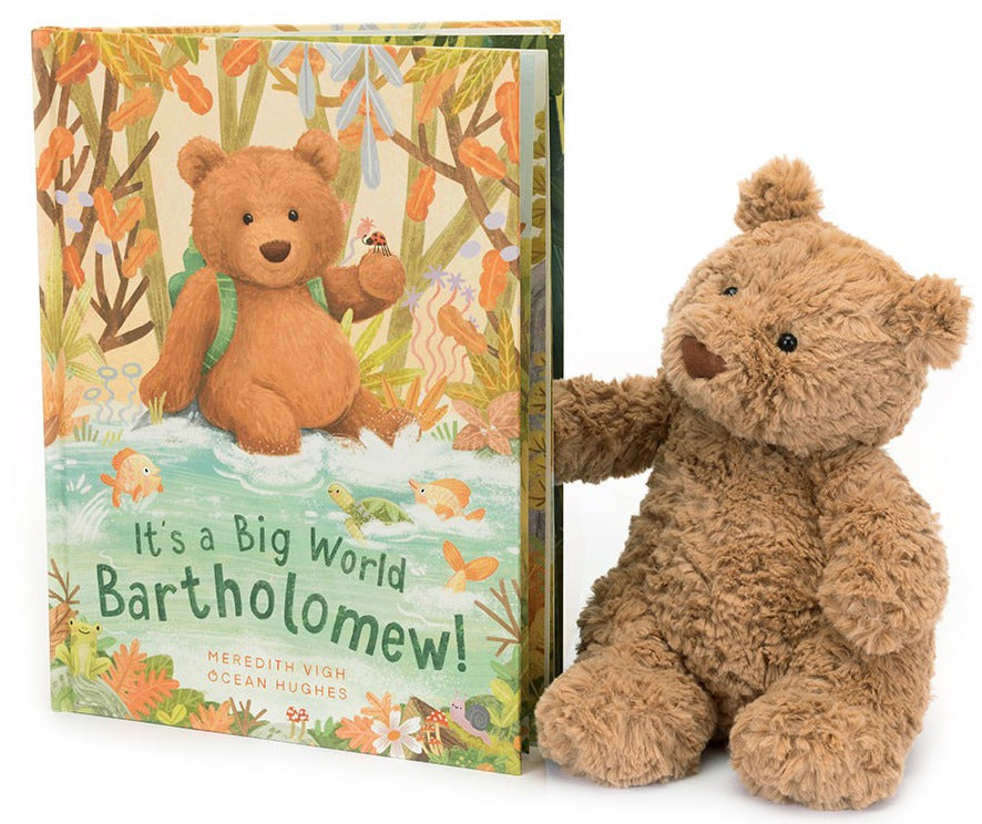 Jellycat It's a Big World Bartholomew Book