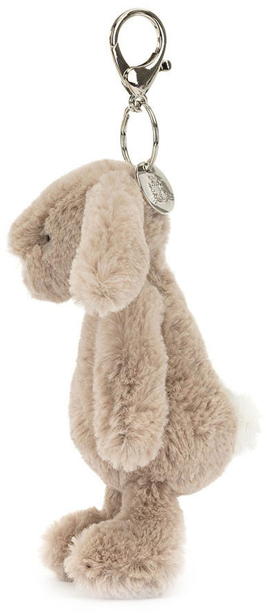 Jellycat Bashful Beige Bunny Bag Charm (18cm)