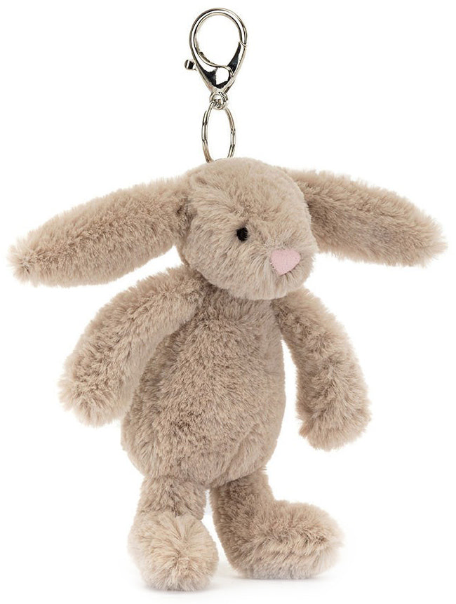 Jellycat Bashful Beige Bunny Bag Charm (18cm)