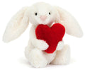 Jellycat Bashful Red Love Heart Bunny - Little (20cm)