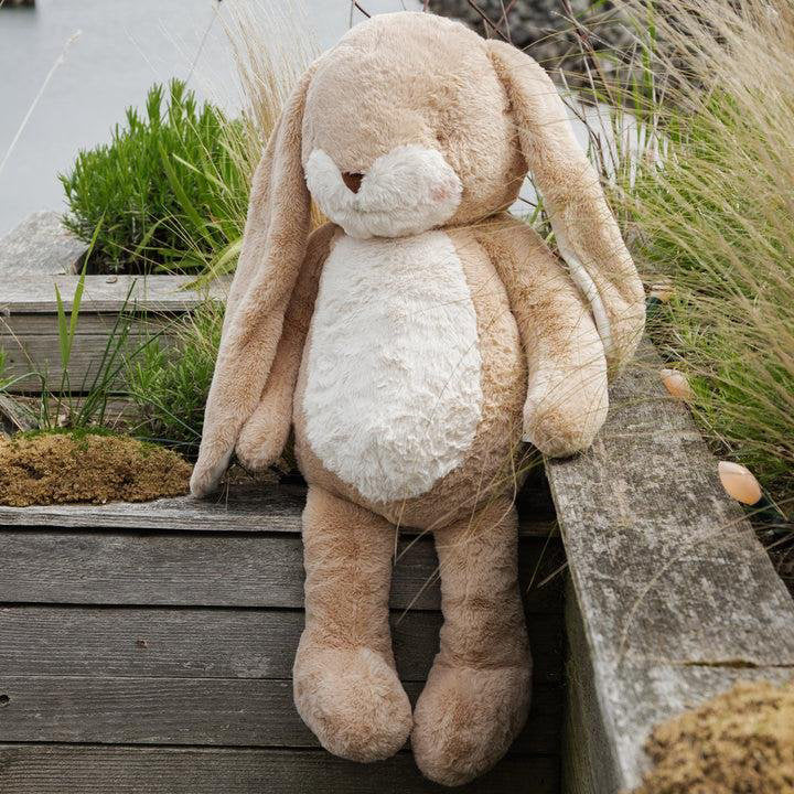 Bunnies by the Bay Bigger Floppy Nibble Bunny - XL Almond Joy (67cm)