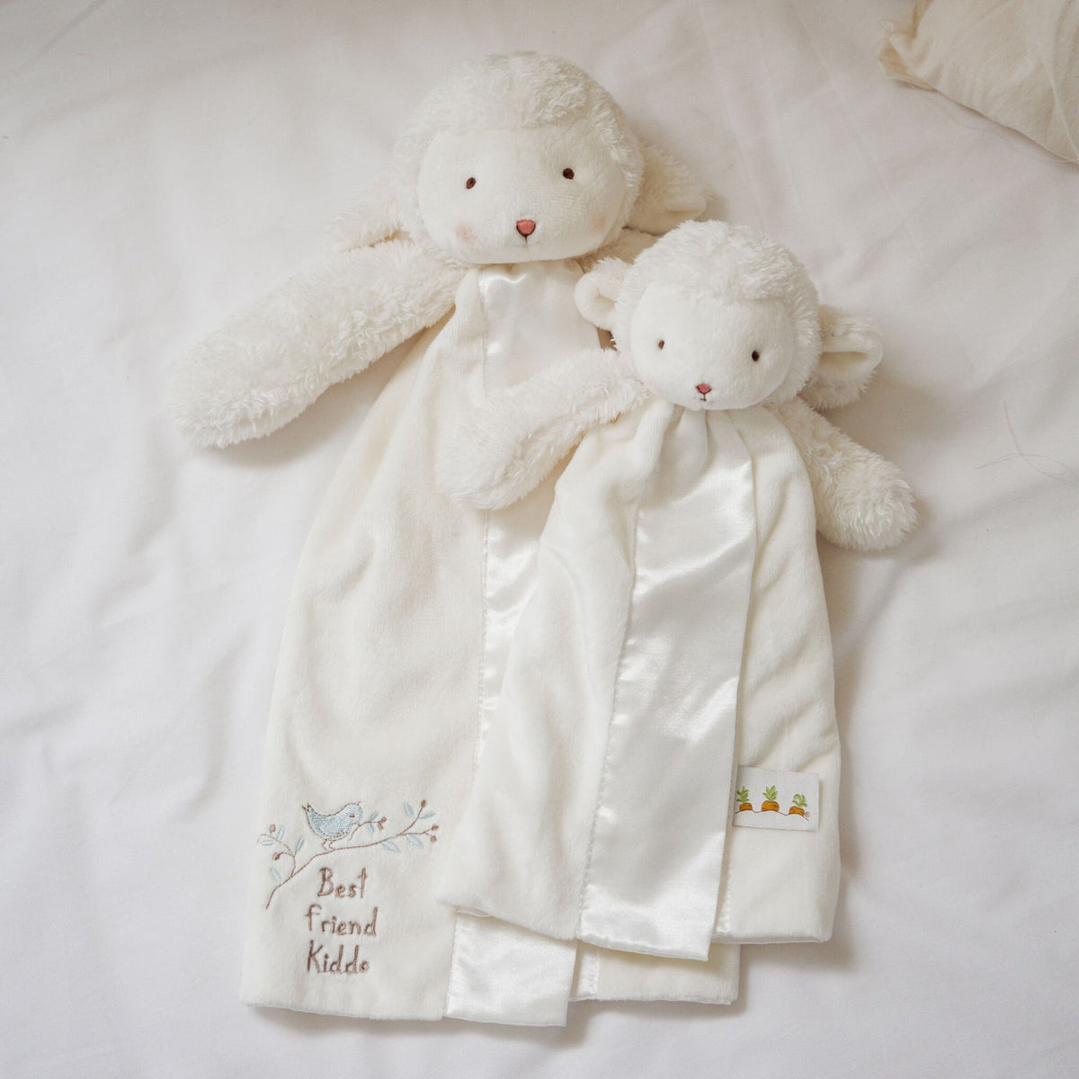Bunnies by the Bay Kiddo Lamb Buddy Blanket (38cm)