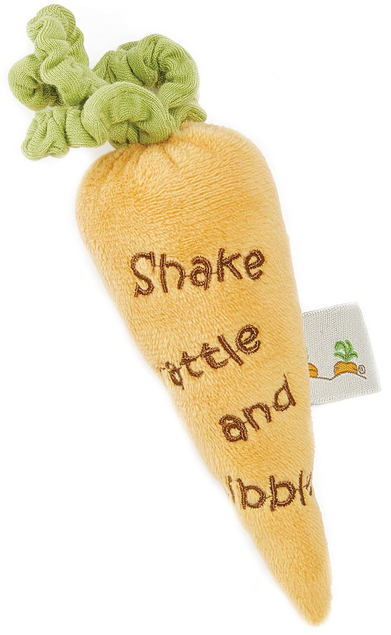 Bunnies by the Bay Bunny Carrot Rattle (16cm)