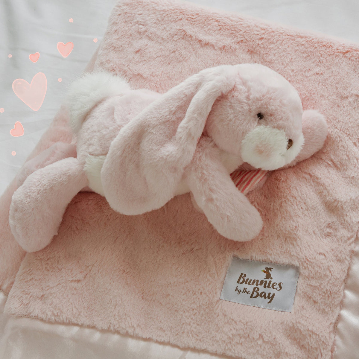 Bunnies by the Bay Little Naptime Nibble Bunny - Blossom (31cm)