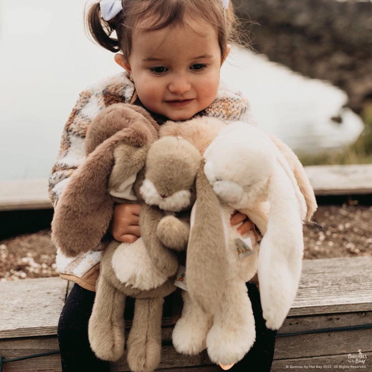 Bunnies by the Bay Little Floppy Nibble Bunny - Medium Bayleaf (34cm)