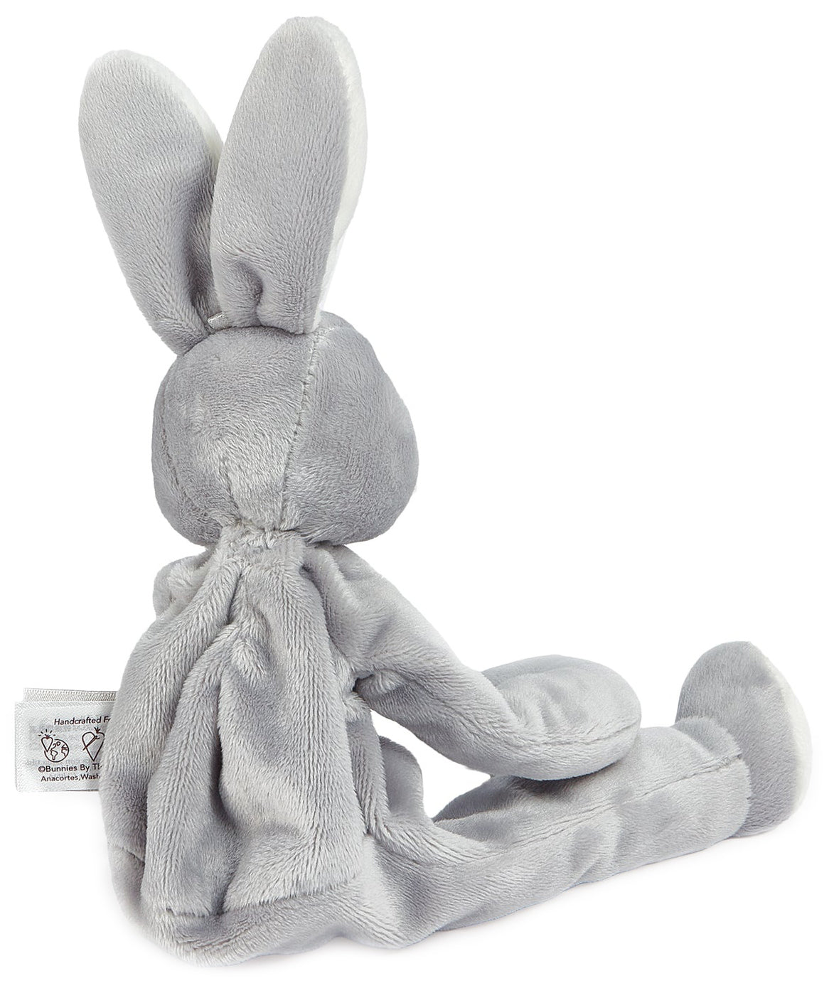 Bunnies by the Bay Bloom Bunny Silly Buddy - Grey (32cm)