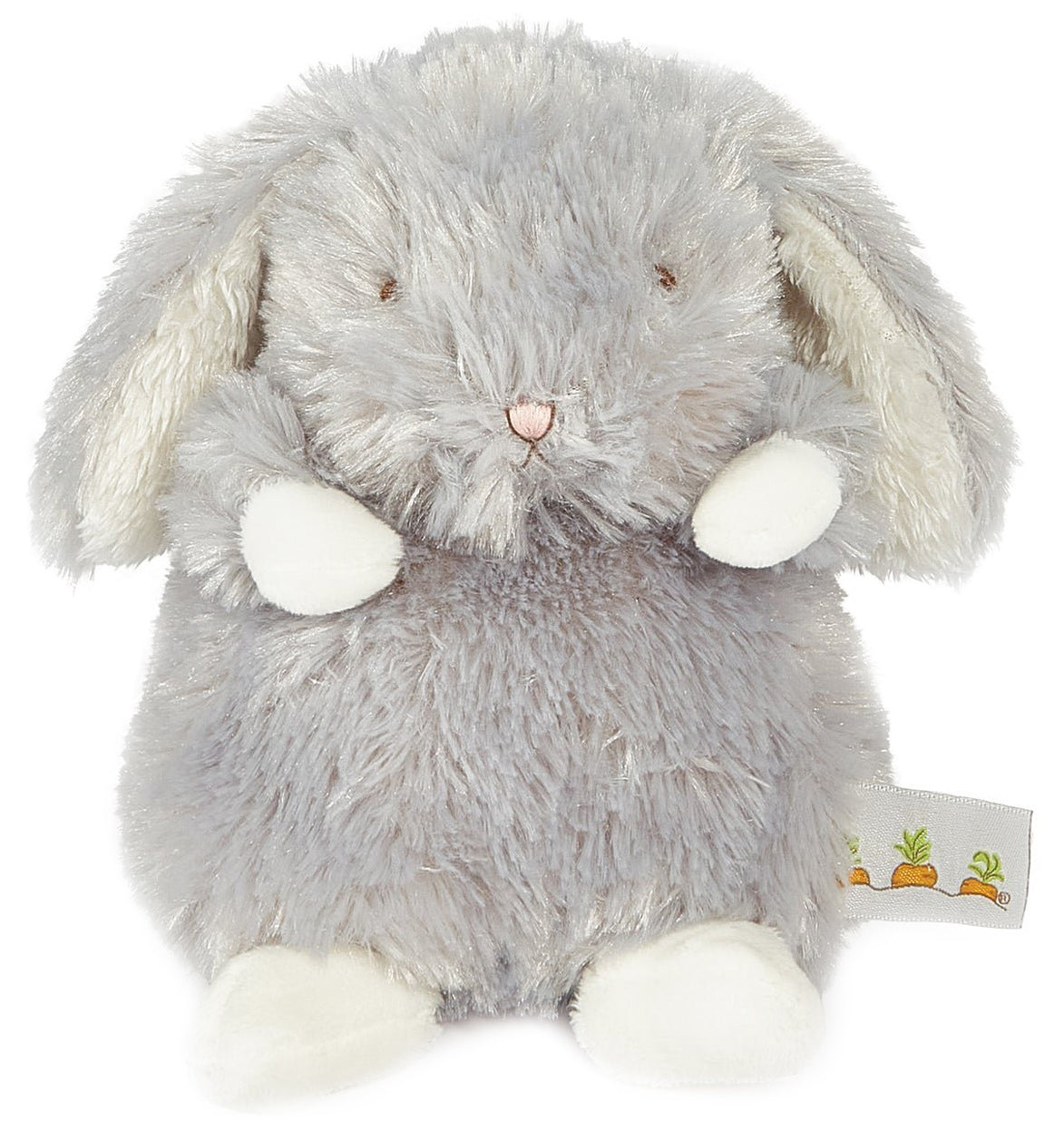 Bunnies by the Bay Wee Bloom Bunny - Grey (17cm)