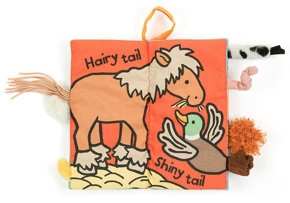 Jellycat Farm Tails Fabric Book (22cm)