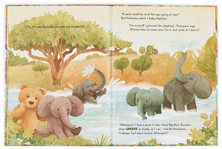 Jellycat It's a Big World Bartholomew Book